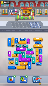 اسکرین شات 1 بازی Bus Escape: Car Traffic Puzzle