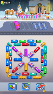 اسکرین شات 2 بازی Bus Escape: Car Traffic Puzzle