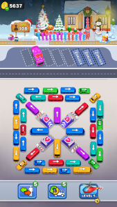 اسکرین شات 2 بازی Bus Escape: Car Traffic Puzzle