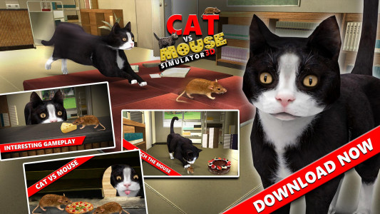 اسکرین شات بازی Cat Vs Mouse Simulator 3D 6