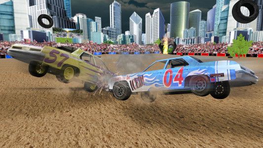 اسکرین شات بازی Demolition Derby Car Racing 2
