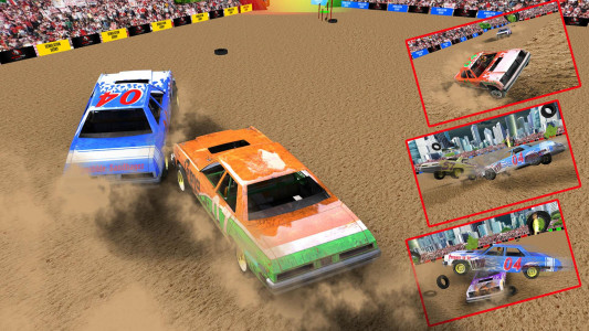 اسکرین شات بازی Demolition Derby Car Racing 5