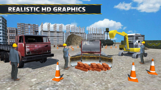 اسکرین شات بازی Excavator Crane Simulator Game 5