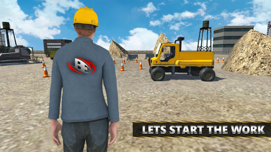 اسکرین شات بازی Excavator Crane Simulator Game 1