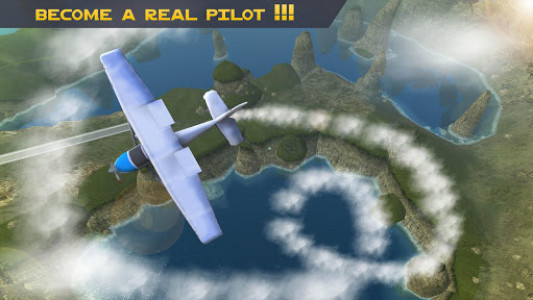 اسکرین شات بازی Real Plane Flight Simulator: Flying Pilot 1