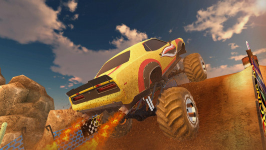 اسکرین شات برنامه Monster Truck Offroad Games 3D 2