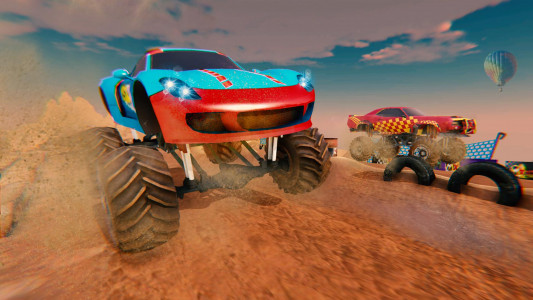 اسکرین شات برنامه Monster Truck Offroad Games 3D 4
