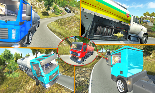 اسکرین شات بازی Offroad Truck Oil Transporter 2