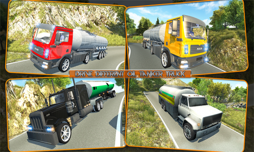 اسکرین شات بازی Offroad Truck Oil Transporter 4