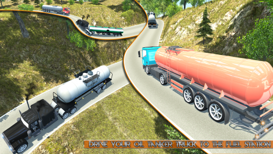 اسکرین شات بازی Offroad Truck Oil Transporter 6