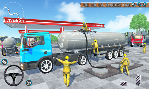 اسکرین شات بازی Offroad Truck Oil Transporter 3