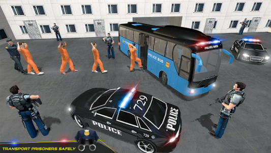 اسکرین شات بازی US Police Bus Transport Prison Break Survival Game 3
