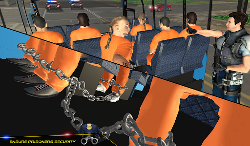 اسکرین شات بازی US Police Bus Transport Prison Break Survival Game 6