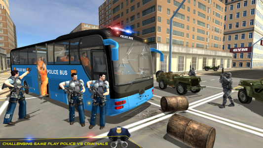 اسکرین شات بازی US Police Bus Transport Prison Break Survival Game 1