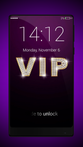 اسکرین شات برنامه VIP Keyboard Lock Screen 1