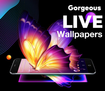 اسکرین شات برنامه Bling Launcher - Live Wallpape 2