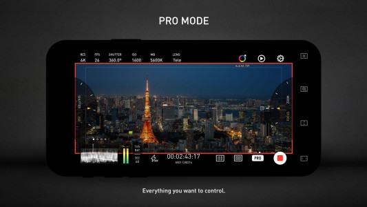 اسکرین شات برنامه Protake - Mobile Cinema Camera 2