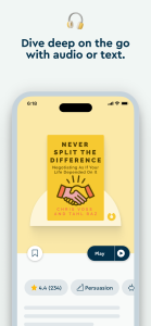 اسکرین شات 5 برنامه Blinkist: Book Summaries Daily