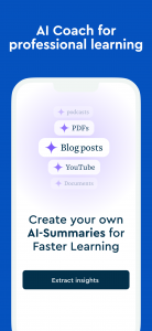 اسکرین شات برنامه Blinkist: Book Summaries Daily 5