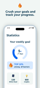 اسکرین شات 6 برنامه Blinkist: Book Summaries Daily