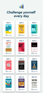 اسکرین شات 3 برنامه Blinkist: Book Summaries Daily