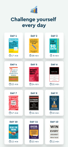 اسکرین شات 2 برنامه Blinkist: Book Summaries Daily