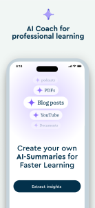 اسکرین شات 5 برنامه Blinkist: Book Summaries Daily