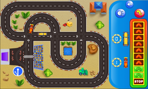 اسکرین شات بازی Racing Cars for Kids 5