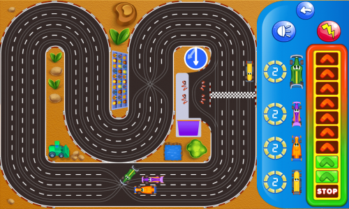 اسکرین شات بازی Racing Cars for Kids 7