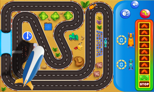 اسکرین شات بازی Racing Cars for Kids 4