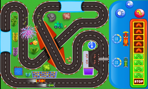 اسکرین شات بازی Racing Cars for Kids 3