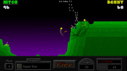 اسکرین شات 4 بازی Pocket Tanks