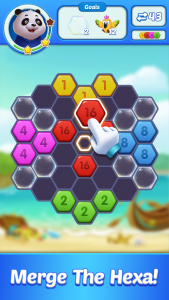 اسکرین شات 4 بازی Merge Number - Hexa Puzzle