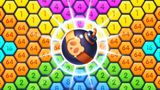 اسکرین شات بازی Merge Number - Hexa Puzzle 3