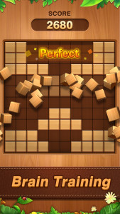 اسکرین شات 1 بازی Block Puzzle: Wood Craft