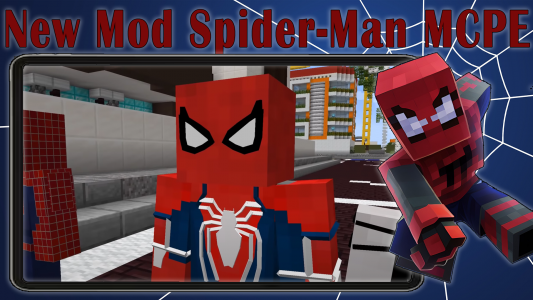 اسکرین شات برنامه Spider MAN MOD for Minecraft 2