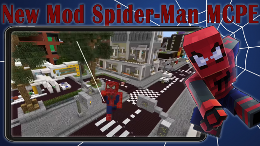 اسکرین شات برنامه Spider MAN MOD for Minecraft 1