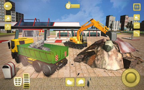 اسکرین شات برنامه Heavy Excavator Pro: City Construction Games 2020 3