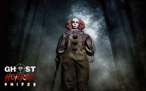 اسکرین شات بازی Horror Sniper - Clown Ghost In 6