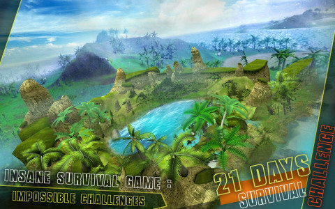 اسکرین شات بازی 21 Days Survival Island 1