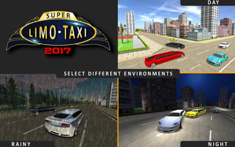 اسکرین شات بازی Real Limo Taxi Driver - New Driving Games 2020 1