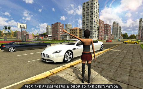 اسکرین شات بازی Real Limo Taxi Driver - New Driving Games 2020 4