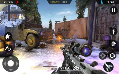 اسکرین شات بازی Winter Mountain Sniper - Modern Shooter Combat 4