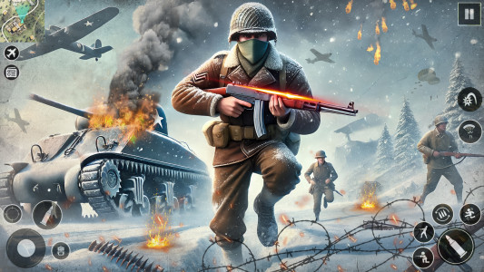 اسکرین شات 1 بازی World War 2 Sniper Hero Games