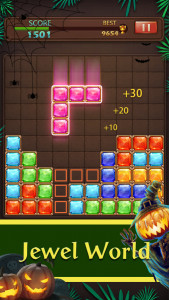 اسکرین شات بازی Block Puzzle - Jewels World 1