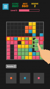 اسکرین شات بازی Block Puzzle - Hexa and Square 2