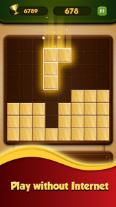 اسکرین شات بازی Block Puzzle Wood Classic 1010 1
