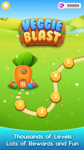 اسکرین شات بازی Veggie PopStar -Blast Game 2