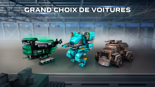 اسکرین شات 5 بازی Blocky Cars jeu de tank & pvp