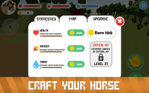 اسکرین شات بازی Blocky Horse Simulator 8